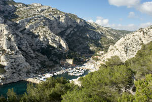 Calanques<br>NIKON D200, 20 mm, 200 ISO,  1/160 sec,  f : 6.3 