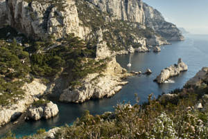 Calanques<br>NIKON D200, 20 mm, 200 ISO,  1/160 sec,  f : 8 