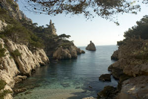 Calanques<br>NIKON D200, 20 mm, 200 ISO,  1/160 sec,  f : 11 