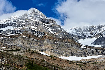 Vallée des six glaciers<br>NIKON Df, 70 mm, 180 ISO,  1/250 sec,  f : 13 