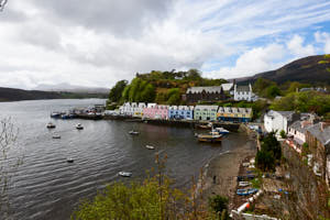 Portree (ile de skye)<br>NIKON D4, 24 mm, 200 ISO,  1/500 sec,  f : 9 