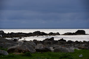 La plage de Flakstad<br>NIKON Df, 200 mm, 125 ISO,  1/125 sec,  f : 8 