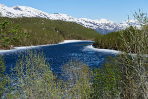 Lac gelé<br>NIKON Df, 60 mm, 180 ISO,  1/500 sec,  f : 8 
